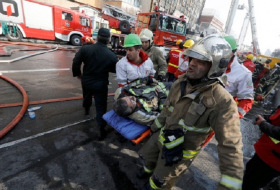 Tehranda bina çökdü: 50 ölü (FOTO+VİDEO)